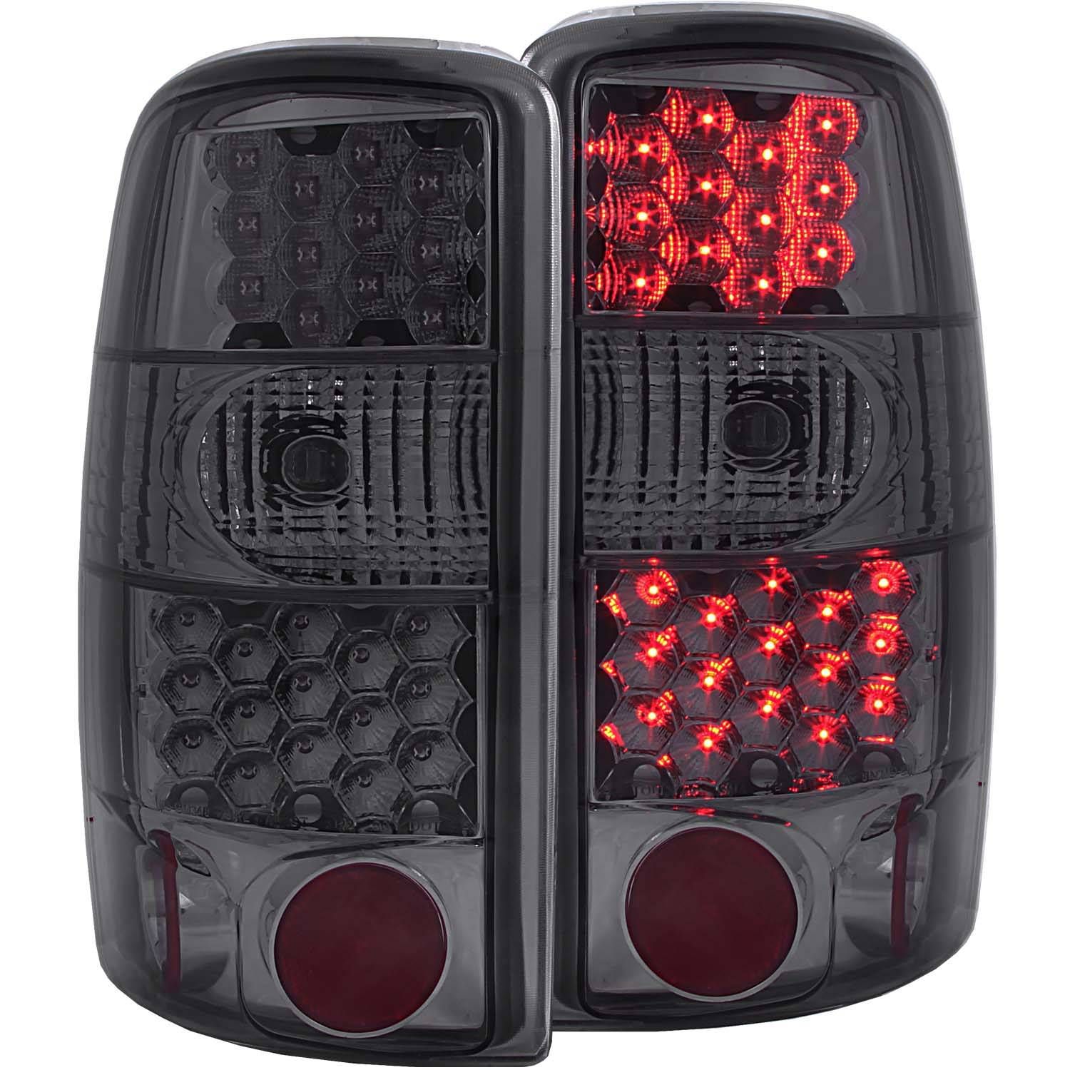 2000-2006 CHEVY SUBURBAN / TAHOE / YUKON / YUKON XL / G.M.C DENALI L.E.D TAIL LIGHTS SMOKE