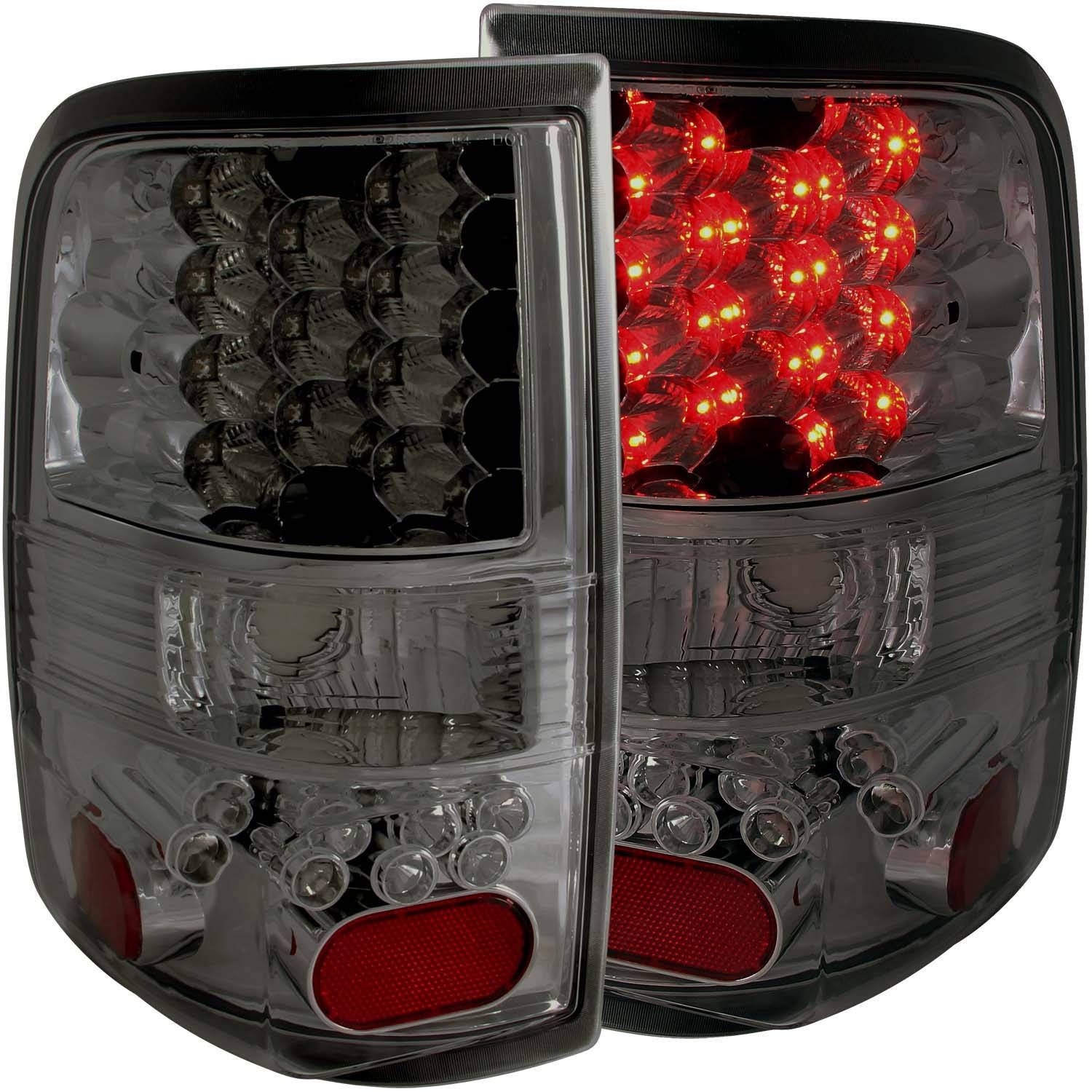 2004-2008 FORD F-150 L.E.D TAIL LIGHTS SMOKE