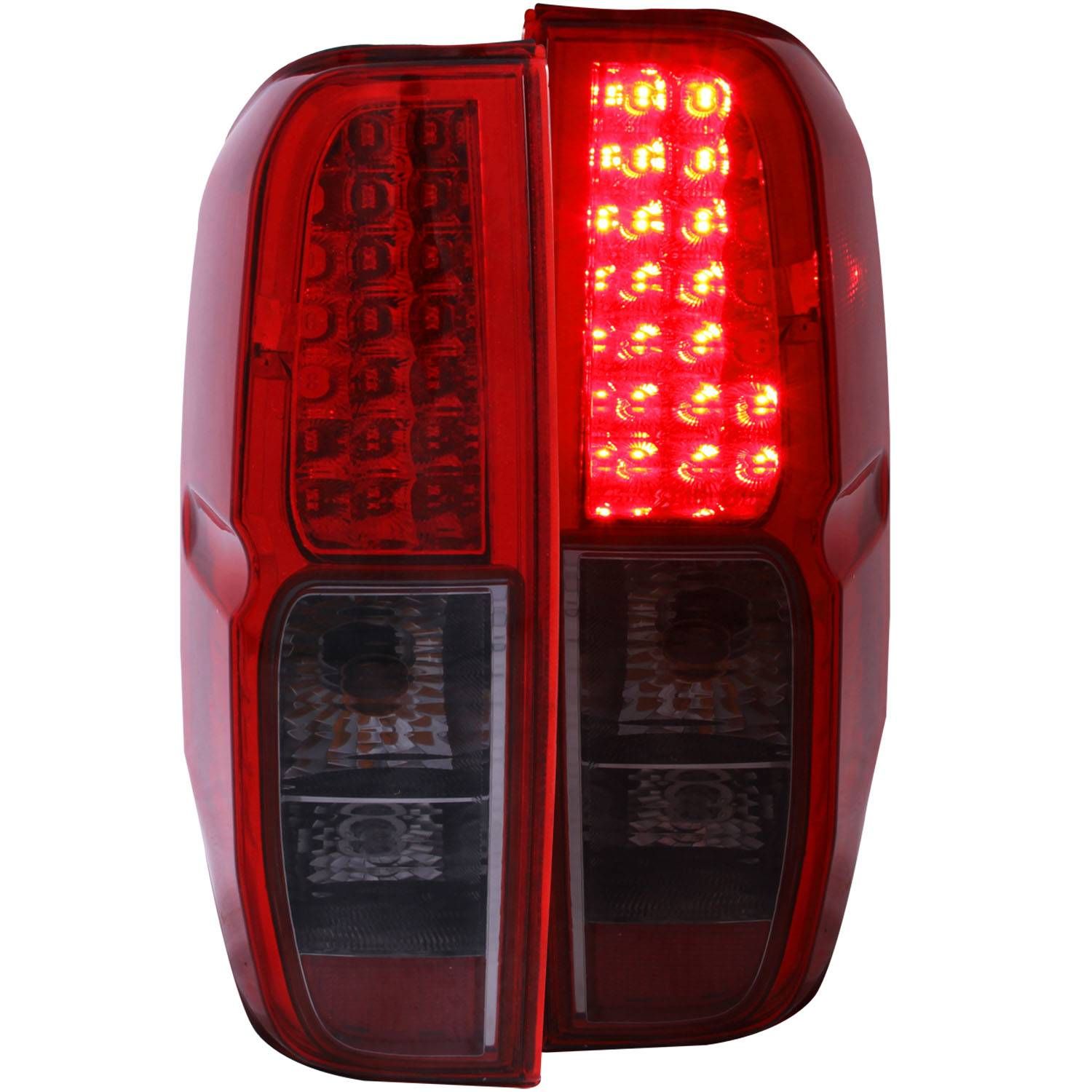 2005-2012 NISSAN FRONTIER L.E.D TAIL LIGHTS RED/SMOKE