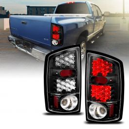 DODGE RAM 1500 02-06 / 2500/3500 03-06 LED TAIL LIGHTS BLACK