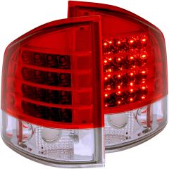 CHEVY S-10 / GMC SONOMA 94-04 L.E.D TAIL LIGHTS RED/CLEAR 