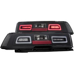 CHEVY CAMARO 14-15 LED TAIL LIGHTS BLACK CLEAR LENS