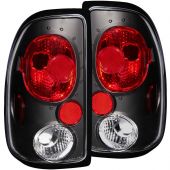 DODGE DAKOTA 97-04 TAIL LIGHTS BLACK 