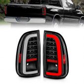 Tail Light Compatible with Toyota Tundra 00-06 Assembly Amber/Clear/Red Lens W/Standard Bed Regular and Access Cab Left Side 