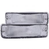 TOYOTA PICKUP 89-95 PARKING/SIGNAL LIGHTS CHROME CLEAR