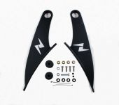 FORD F-150 09-14 WINDSHIELD ROOF MOUNT BRACKETS FOR ANZO 52" LED LIGHT BAR (881030) 