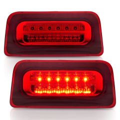 CHEVY S-10 / GMC SONOMA 94-04 LED 3RD BRAKE LIGHT CHROME RED LENS