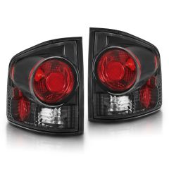 CHEVY S-10 / GMC SONOMA 94-04 TAIL LIGHTS 3D STYLE BLACK