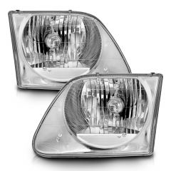 FORD F-150 97-03 / EXPEDITION 97-02 HEADLIGHTS CHROME G2