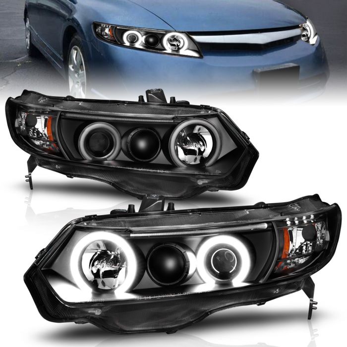 ANZO USA | Don't Get Left in The Dark ~ HONDA CIVIC 06-11 2DR